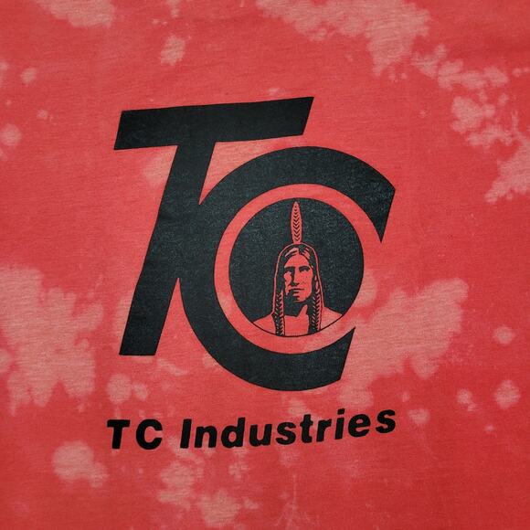 Vintage 1988 Funny Summer Tie-Dye Shirt Large 21x26 Crop USA - Picture 13 of 14